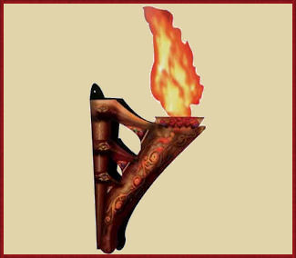 3D Wall Torch