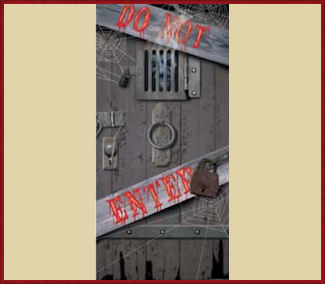 Haunted Hallowe'en Door Cover